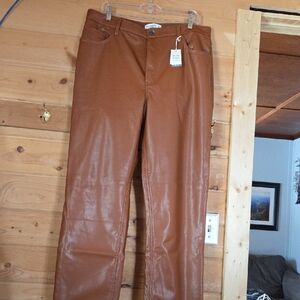 Abercrombie & Fitch Vegan Leather Pants